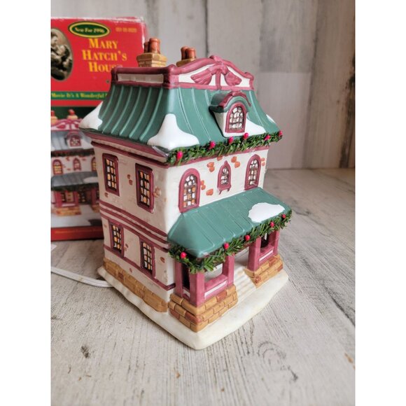 A wonderful Life Bedford falls Mary hatch's house Vintage village accessory xmas - Picture 2 of 8
